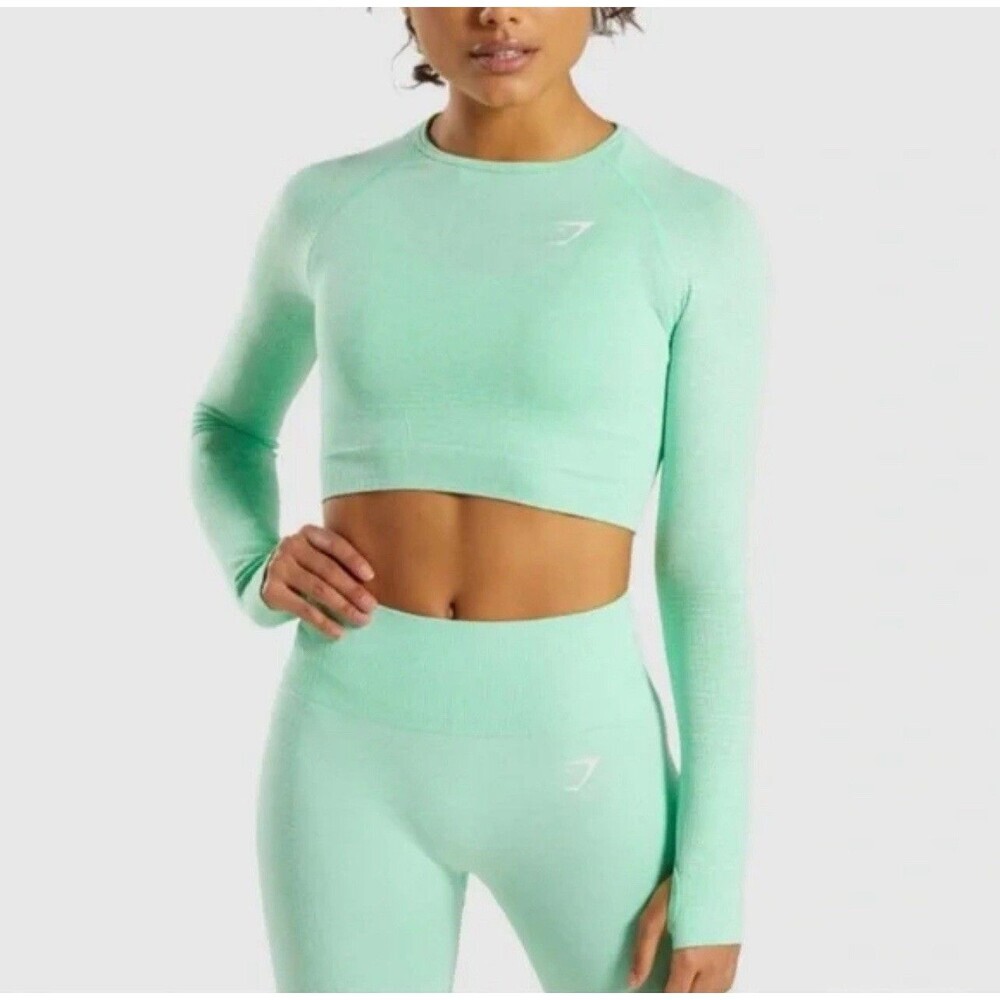 Gymshark Mint Green Crop Top